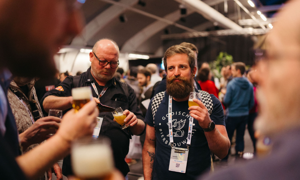 Gesprek tijdens Dutch Craft Beer Conference
