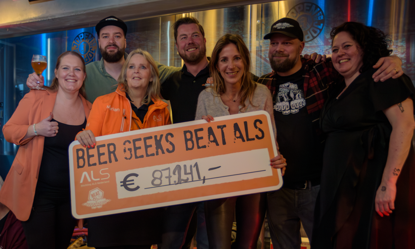 Beer Geeks Beat ALS 2024 resultaat voor Stichting ALS