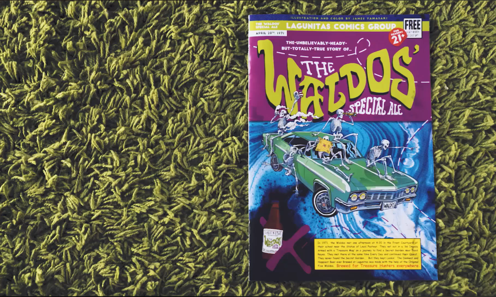 Stripboek cover van The Waldos