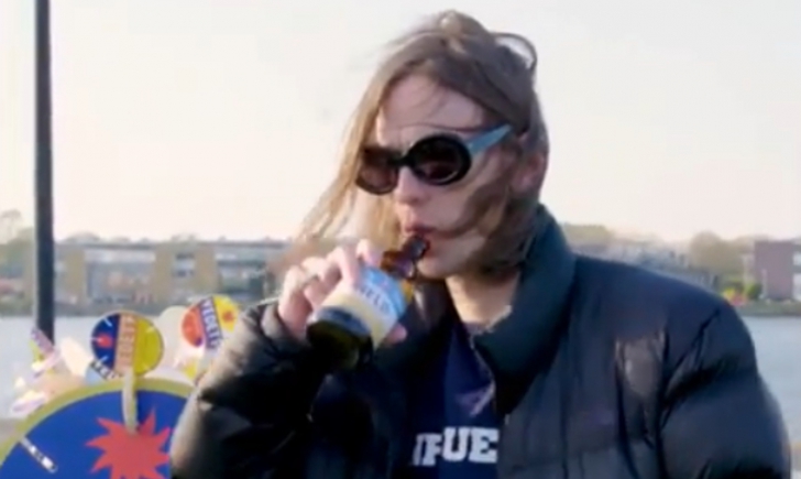 Pepijn Lanen drinkt Vedett