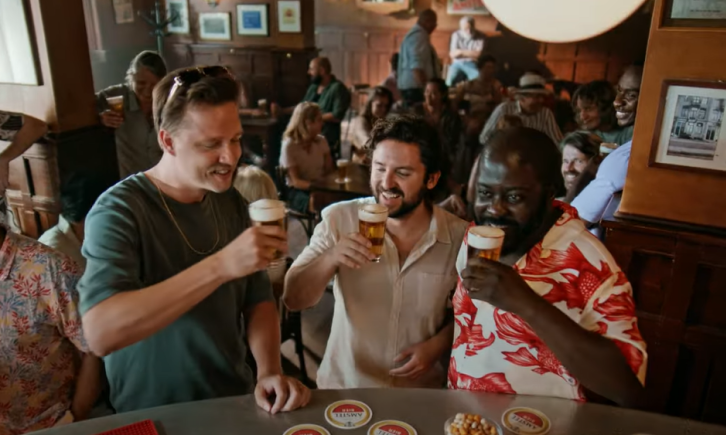 Drie Amstel vrienden