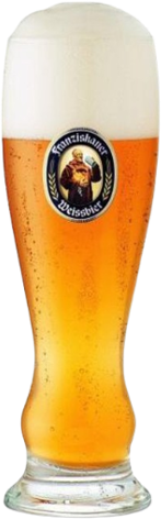 Franziskaner Weissbier glazen