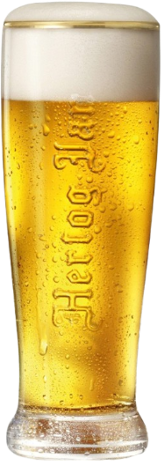 Hertog Jan Fluitje gevuld met pils