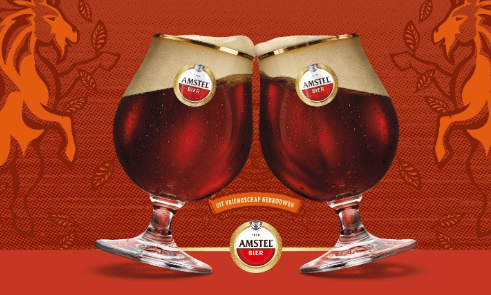 Amstel bock sfeerplaatje