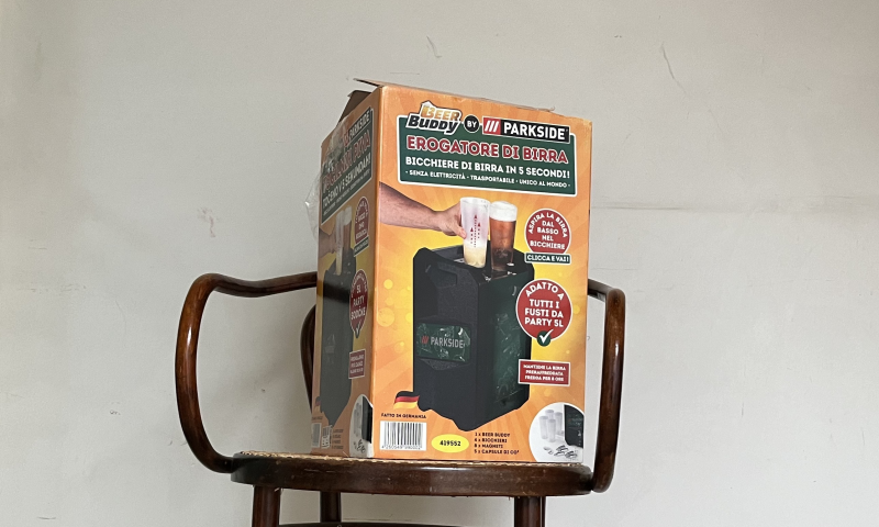 Beer Buddy Bierdispenser starterset in de doos