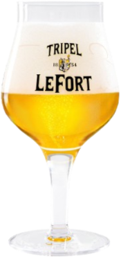 Tripel Lefort bierglas