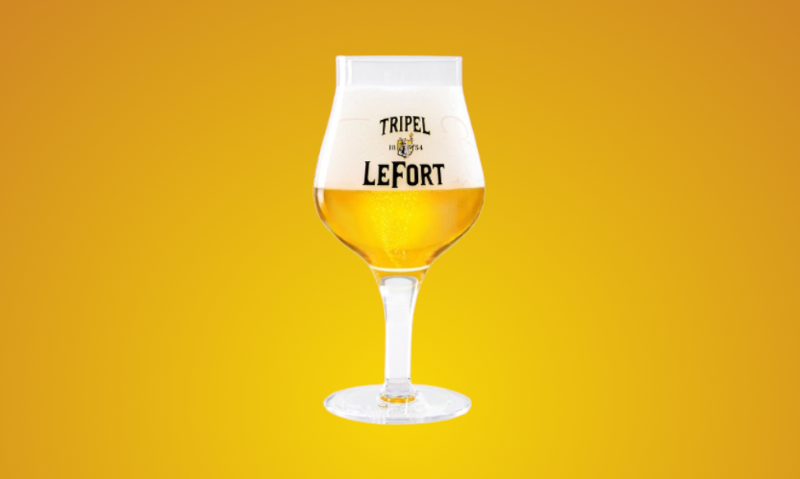 Tripel LeFort bierglas