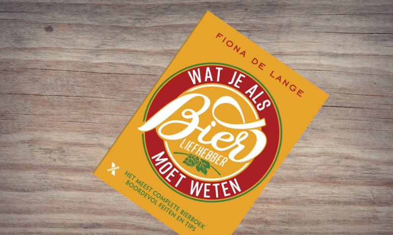 Boek over bier van fiona de lange