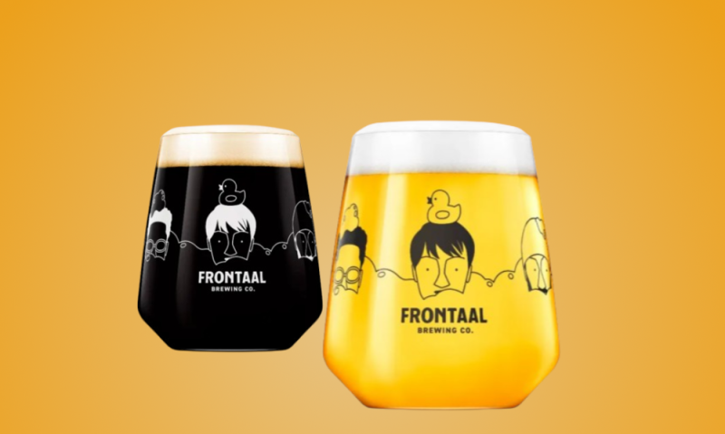 Frontaal Tumbler bierglazen