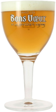 Avec Les Bons Voeux bierglas