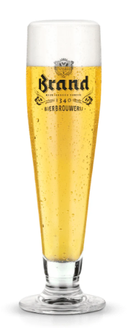 Brand pils bierglas