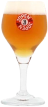 Jopen bierglas op voet