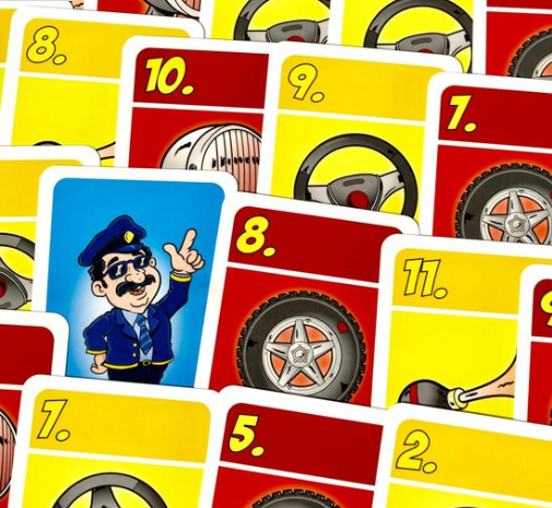 Kaarten van het BUSSEN spel