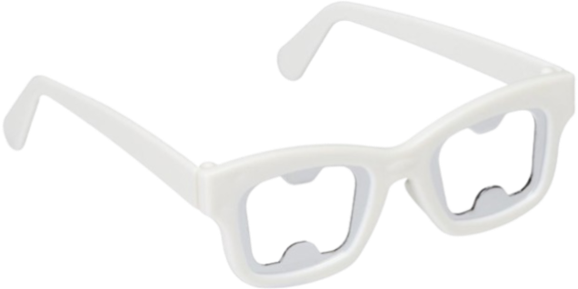 Relaxdays flesopener bril