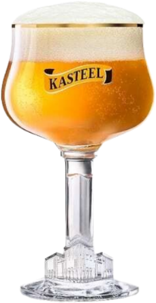 Kasteel bierglas