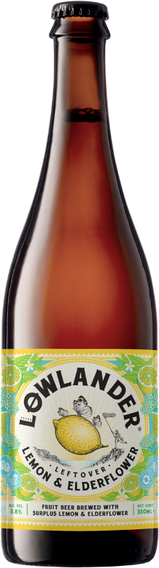 Lowlander Lemon & Elderflower fles van 75cl