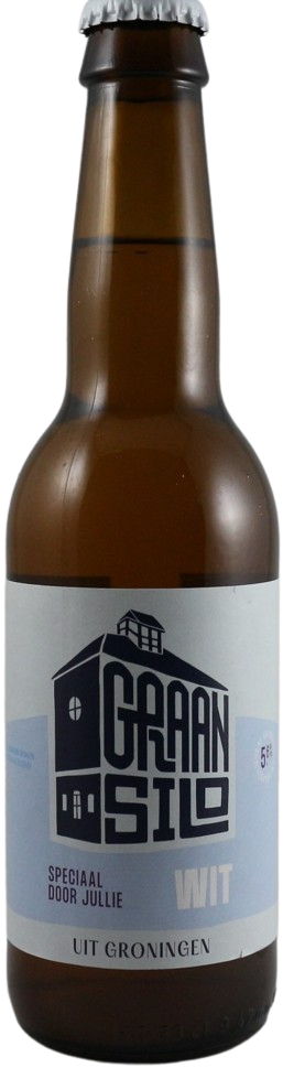 Graansilo Wit flesje van 33cl