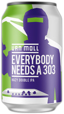 Van Moll x 100 Watt Everybody Needs a 303 blikje van 33cl