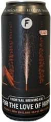 Frontaal For The Love Of Hops (Black) blik van 44cl
