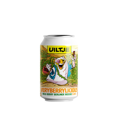 Uiltje Veryberrylicious blik 33cl