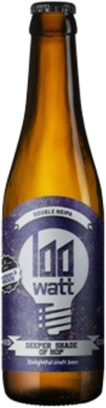 100 Watt Deeper Shade Of Hop flesje van 33cl