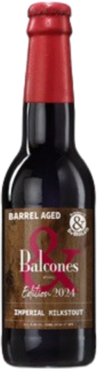 De Molen Balcones 2024 BA Milkstout flesje van 33cl