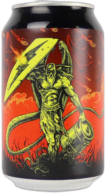 Bliksem Hemelvuur blikje van 33cl