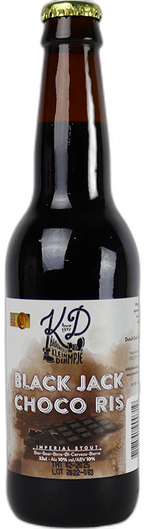 Klein Duimpje Black Jack Choco RIS flesje van 33cl