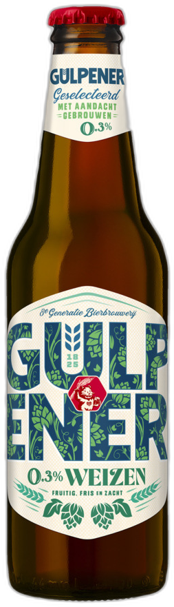 Gulpener 0,3% Weizen flesje van 30cl