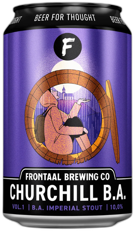 Frontaal Churchill BA 2023 Vol. 1 blikje van 33cl