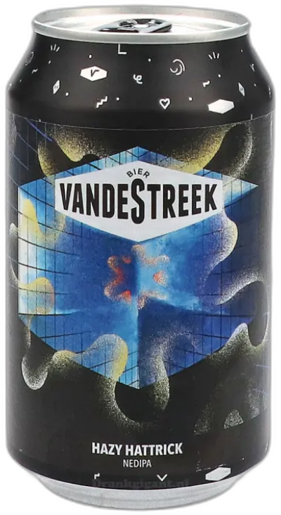VandeStreek Hazy Hattrick blikje van 33cl