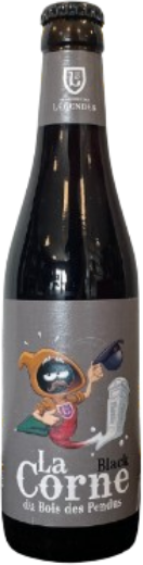 La Corne Black flesje van 33cl