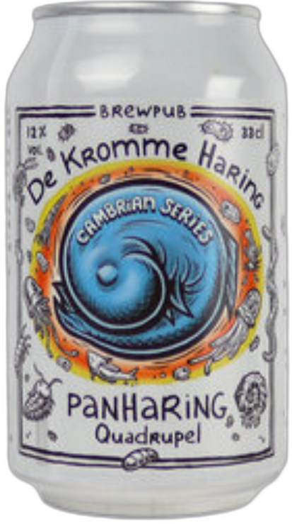 Kromme Haring Panharing blikje van 33CL