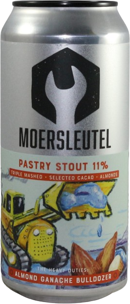 Moersleutel Almond Ganache Bulldozer blik van 44cl
