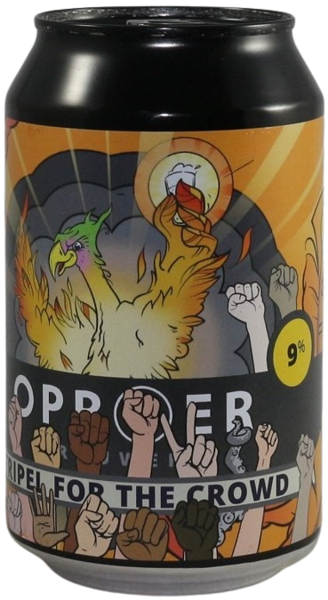 Oproer Tripel For the Crowd blikje van 33cl