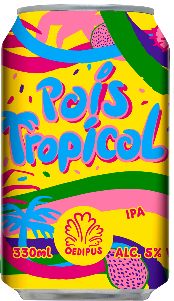 Oedipus Pais tropical blikje van 33cl