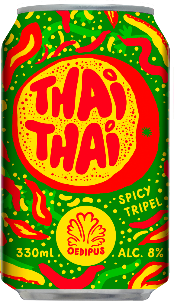 Oedipus Thai thai tripel blikje van 33cl