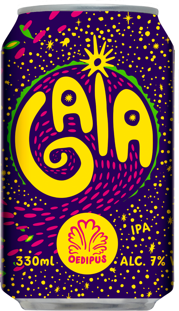 Oedipus Gaia blikje van 33cl