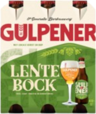 Gulpener Lentebock sixpack flesjes van 30cl