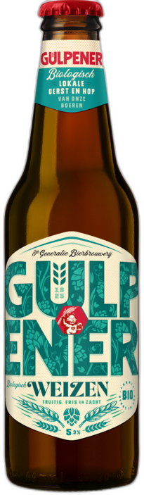 Gulpener Biologisch Weizen fles á 0,30 liter