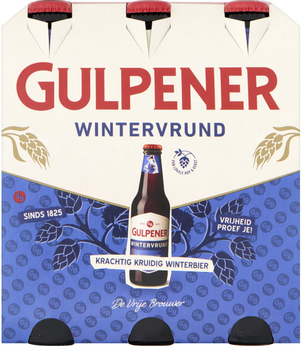 Gulpener WinterVrund set van 6 flesjes á 0,30 liter