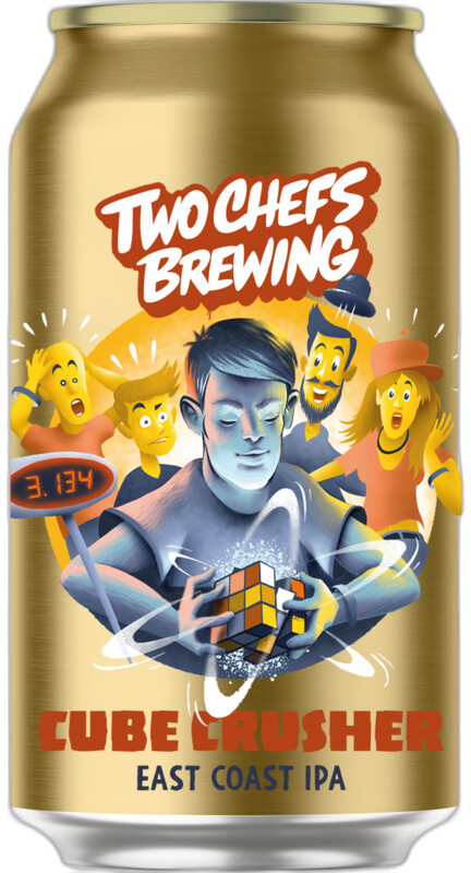 Two Chefs Cube Crusher blikje van 33cl