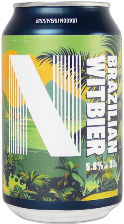Noordt Brazilian Wit blikje van 33cl