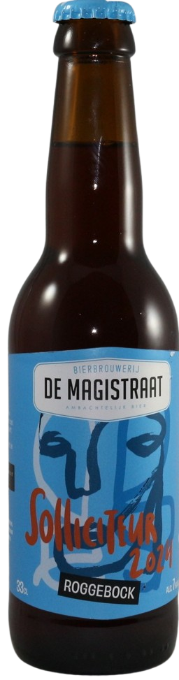 Magistraat Solliciteur 2024 Roggebock flesje van 33cl