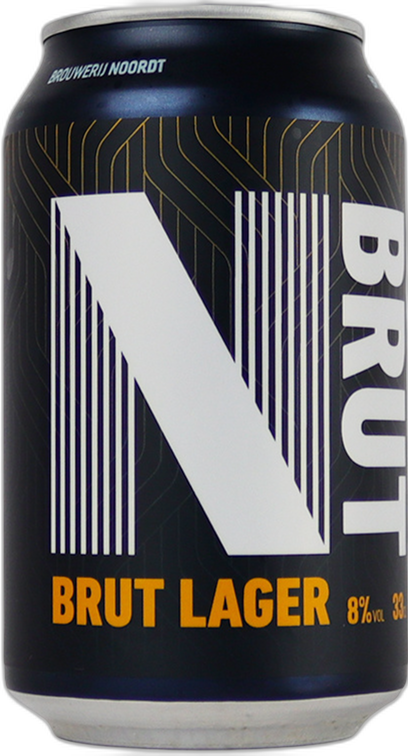 Noordt Brut Lager blikje van 33cl