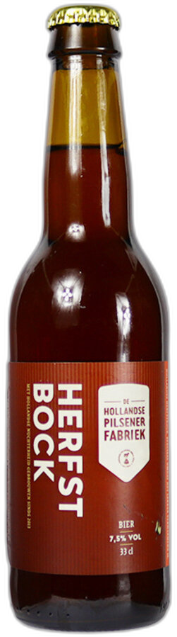 De Hollandse Pilsner Fabriek Herfstbock flesje van 33 cl