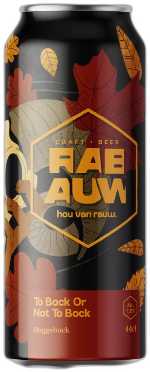 Rabauw To Bock or not to Bock blik van 44cl