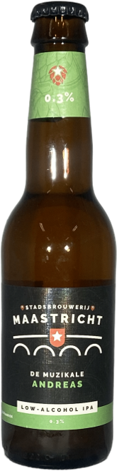 De Muzikale Andreas flesje van 33cl