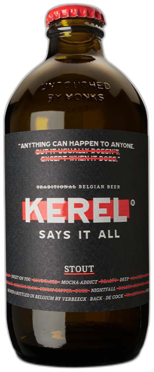 Kerel Stout flesje van 33cl