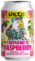 Uiltje I Demand a Raspberry blikje van 33cl